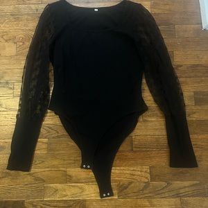 Black bodysuit
